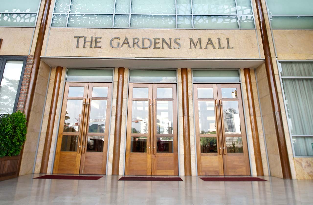 the gardens mall entrance